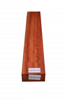 Preview: Hals Padouk, Rift, 755x110x53mm Einzelstück #003